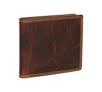 STILORD 'Samuel' Portafoglio Uomo in Pelle Portamonete Piccolo Vintage Blocco RFID Portafoglio Uomo Carte Slim Portafogli Soldi Borsa Vera Pelle, Colore:salerno - marrone