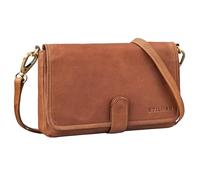 STILORD "Serena Borsa Donna Piccola in Pelle Borsa a Tracolla Donna Borsetta Vintage Borsa a Spalla Donna in Vera Pelle Colore:mocca - marrone scuro