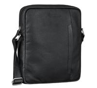 STILORD 'Sergio' Borsa a Tracolla in Pelle per Uomo Tablet 11 Pollici Borsello Messenger di Cuoio Borselli per Uomini per Documenti A4 Borsa a Spalla Cuoio Autentico, Colore:nero
