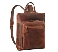 STILORD 'Shyla' Elegante Zaino Donna Cuoio Vintage Piccolo per la Vita di Tutti i Giorni Retrò Borsa Zainetto Donna Pelle Vera, Colore:prestige - marrone