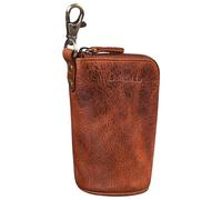 STILORD 'Tanner' Portachiavi Uomo e Donna in Vera Pelle Astuccio Chiave Borsa Portachiavi per Auto Mini Wallet Vintage Pelle, Colore:kara - cognac
