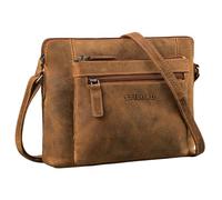 STILORD 'Verdelio' Moderna Borsa a Tracolla da Donna in Pelle Piccola - Ideale Come Borsa Messenger da Donna - Borsa da Donna Adatta per Tablet Fino a 10 Pollici, Colore:bergamo - marrone