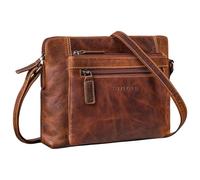 STILORD "Verdelio Moderna Borsa a Tracolla da Donna in Pelle Piccola - Ideale Come Borsa Messenger da Donna - Borsa da Donna Adatta per Tablet Fino a 10 Pollici Colore:salerno - marrone