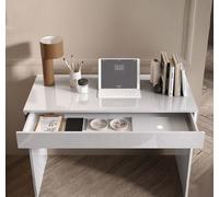 Stilprojectstore - Scrivania Bianco lucido 1 cassetto L 78/ 110 cm - Smile