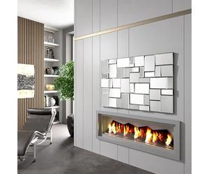 Stilprojectstore Specchiera rettangolare da parete con 120x80 - Labirinto