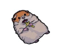 Stilviser Hamster Lapel Pin Bella Spilla Decorazione Per Donne Uomini Bambini Come Compleanno O Occasioni Speciali Criceto Spilla Smaltata, Taglia unica, come descritto