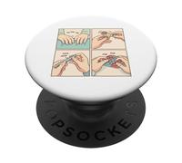 Stim Stimming Consapevolezza dell'autismo Neurodivergente Autistico PopSockets PopGrip Adesivo