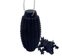 Stim Toy Fidget, portatile Spiky Charm, 1,65 x 1,65 cm, stampa calming Tool, anti stress Sensory Reliever, Pocket Travel Companion for Adults, Teens, Toddler, School, Airplane