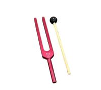 Stimmgabel Set Diapason in lega di alluminio da 512 Hz, for la cura delle orecchie, tono standard terapeutico(512HZ Red)