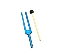 Stimmgabel Set Diapason in lega di alluminio da 512 Hz, for la cura delle orecchie, tono standard terapeutico(512HZ Blue)