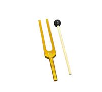 Stimmgabel Set Diapason in lega di alluminio da 512 Hz, for la cura delle orecchie, tono standard terapeutico(512HZ Gold)