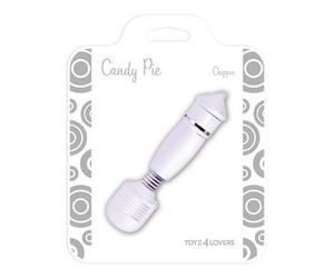 STIMOLATORE CANDY PIE LIVELY BIANCO FLESSIBILE PICCOLO CLITORIDE