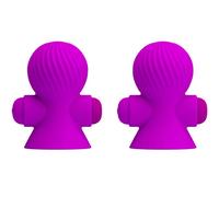 Stimolatore Capezzoli Vibrante Pretty Love - 12 Modalità, Lilla