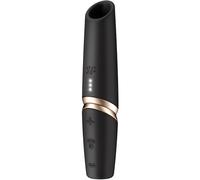 Stimolatore Clitoride Satisfyer Perfetto Kiss Wave Nero Oro