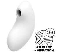 Stimolatore clitorideo ad aria pulsata e vibro Vulva Lover 2 Blu, Poids 0.272 Kg, Colore Bianco