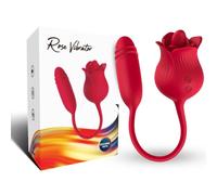 Stimolatore clitorideo Armony Roselip Red suzione + vibrazioni, Poids 0.258 Kg, Colore Rosso