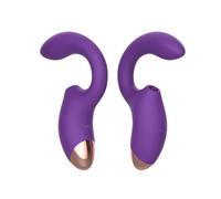 Stimolatore clitorideo vibrante e leccante G & C Point Dual Vibe