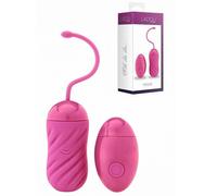 stimolatore con telecomando vaginale vibrante in silicone di clitoride donna