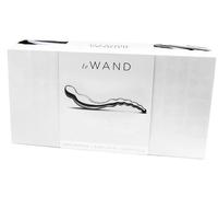 Stimolatore Lusso le Wand Swerve Acciaio Inox Sensuale Gioco Termico