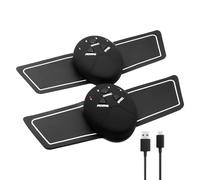 Stimolatore muscolare elettrico - Dispositivo per modellare il corpo con 6 modalità, formatore portatile - per donne e uomini per la casa e i viaggi per rassodare collo, braccia schiena spalle gambe D