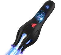 Stimolatore Penieno Maschile - Dildo con Cinturino Vibrante Multi-Velocità - Per Piacere e Allenamento - Sex Toy per Adulti