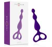 Stimolatore perle anali Progressivo viola 17,5 cm x max 3,3 cm loop estrazione