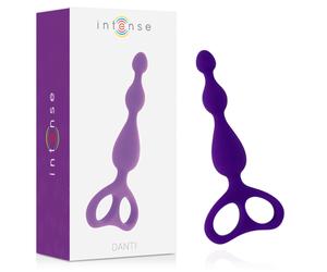 Stimolatore perle anali Progressivo viola 17,5 cm x max 3,3 cm loop estrazione