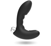 Stimolatore Prostata e Perineo Addicted Toys in silicone nero