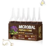 Stimolatore Radicale Per Le Piante,6 Flaconi di Liquido Inibitore - Integratore Per Il Marciume Radicale Delle Piante,Per Interno Ed Esterno Giardino Propagazione E Serra