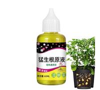 Stimolatore radicale | Soluzione di avviamento della pianta da 60 ml | Fertilizzante di crescita delle radici professionale, soluzione di potenziatore organico liquido per prato da giardino agricolo