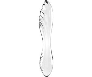 Stimolatore Vaginale Clitoride PuntoG Donna Dildo Vetro Borosilicato Trasparente