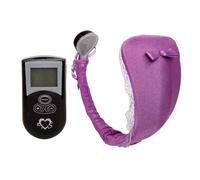 Stimolatore Vaginale con Tanga Control Remoto Viola