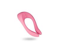 Stimolatore vaginale in silicone per coppia vibratore doppio clitoride satisfyer