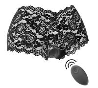 Stimolatore Vaginale Telecomandato Black&Silver Zara - con Slip