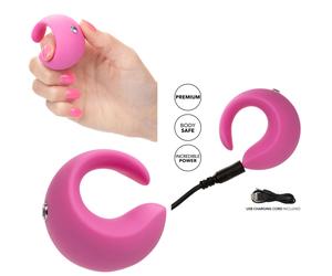 Stimolatore vaginale vibrante in silicone mini vibratore da dito anale clitoride