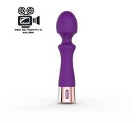 Stimolatore vibrante clitoride vaginale ricaricabile in silicone donna vibratore