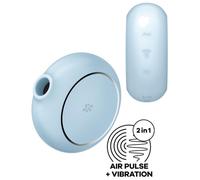 Stimolatore vibrante massaggia vagina Pro To Go 3 succhia clitoride in silicone