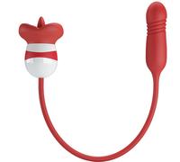Stimolatore Vulvare con Lingua Pretty Love Ashlynn - Rosso