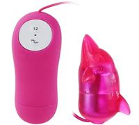Stimolazione del clitoride Farfalla Vibratore clitorideo Giocattoli sessuali vibranti per il suo piacere - Giocattoli sessuali per adulti Dildo (Delfino)