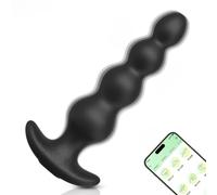 Stimulateur prostatique avec silicone et vibromasseur pour le point G, 9 modes de vibration, masseur