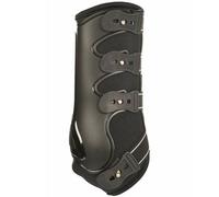 Stinchiere anteriori traspiranti da dressage modello Dressage Dance con chiusura