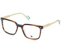 STING PLASTIC OPT FRAME MAT: Cellulose acetate_C: BLACK GRAD STRIPED BROWN/OCHRE D: 145x18 / Male Cura della persona e salute