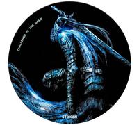 STINGER GAMING Woxter FloorPad Blue Moquette da Gioco a Pavimento, Tappeto per Pavimenti, Resistente all'Acqua, Lavabile, 100% Microfibra, Diametro 120 cm, Colore Blu