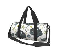 Stingray di vita marina, Borsone da viaggio di grande capacità Borsa rotonda Borsa da viaggio sportiva Borsa da viaggio Borsa da fitness