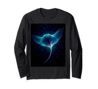 Stingray Oceano Subacquea Animale Marino Vita Immersione Maglia a Manica