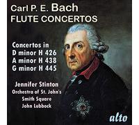 Bach, C.P.I. / Stinton, Jennifer CPE Bach: Flötenkonzerte H 426 / 438 / 445 (CD)
