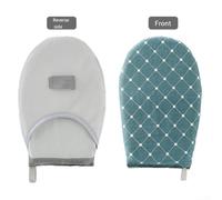 Stirare con facilità utilizzando il nostro tappetino portatile in miniatura progettato specificamente per aree difficili come le maniche (B)