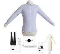 Stiratore automatico gonfiabile, asciuga e stira camicie in 8 min | Temperatura regolabile 60-70°C, 109 fori di diffusione, per camicie, magliette e pantaloni(+Skirt Model)