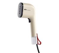 Braun QuickStyle 3 GS3012BG, Ferro da Stiro Verticale compatto e leggero, Stiratore a Vapore con Riscaldamento Rapido, Vapore 20g/min, Serbatoio rimovibile 70ml, Custodia Termoresistente, 1100W, Beige