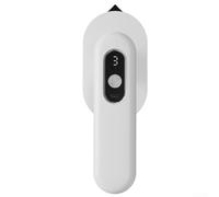 Stiratrice a Vapore Cordless con 3 Livelli di Temperatura(White) | Tre impostazioni per calore, adattabile a seta, per cotone, lana, protezione tessuti delicati, risultato perfetto